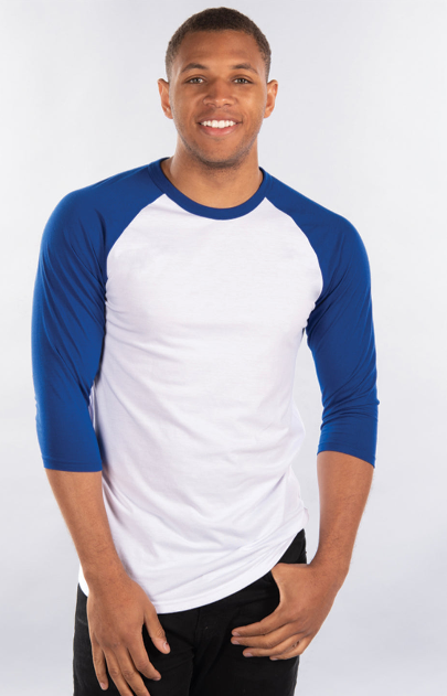 3/4 Sleeve Colorblock Raglan shirt/ Jersey