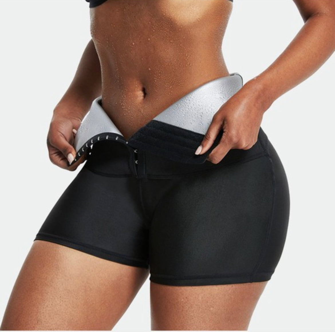 Tummy control workout shorts