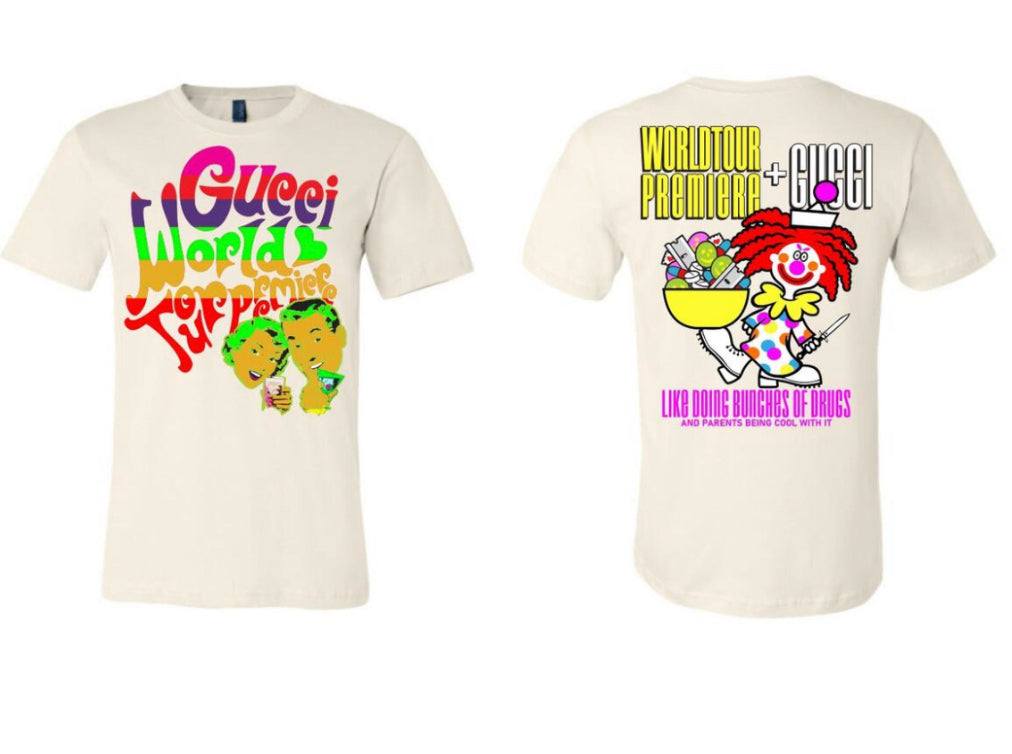 World Tour Gucci Drugs Tour Tshirt