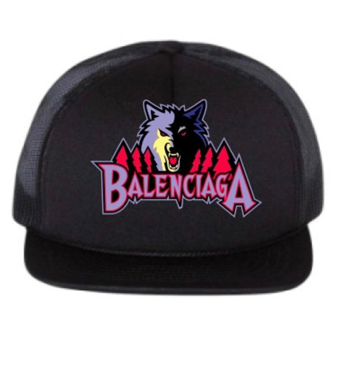 Balenciaga Basketball World Tour Trucker Hat (BalenciagaBall-HAT