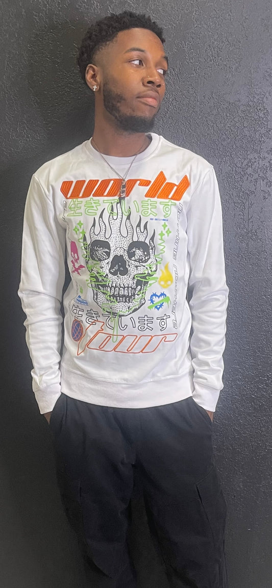 WORLD TOUR CREW NECK (MT41 WHITE)