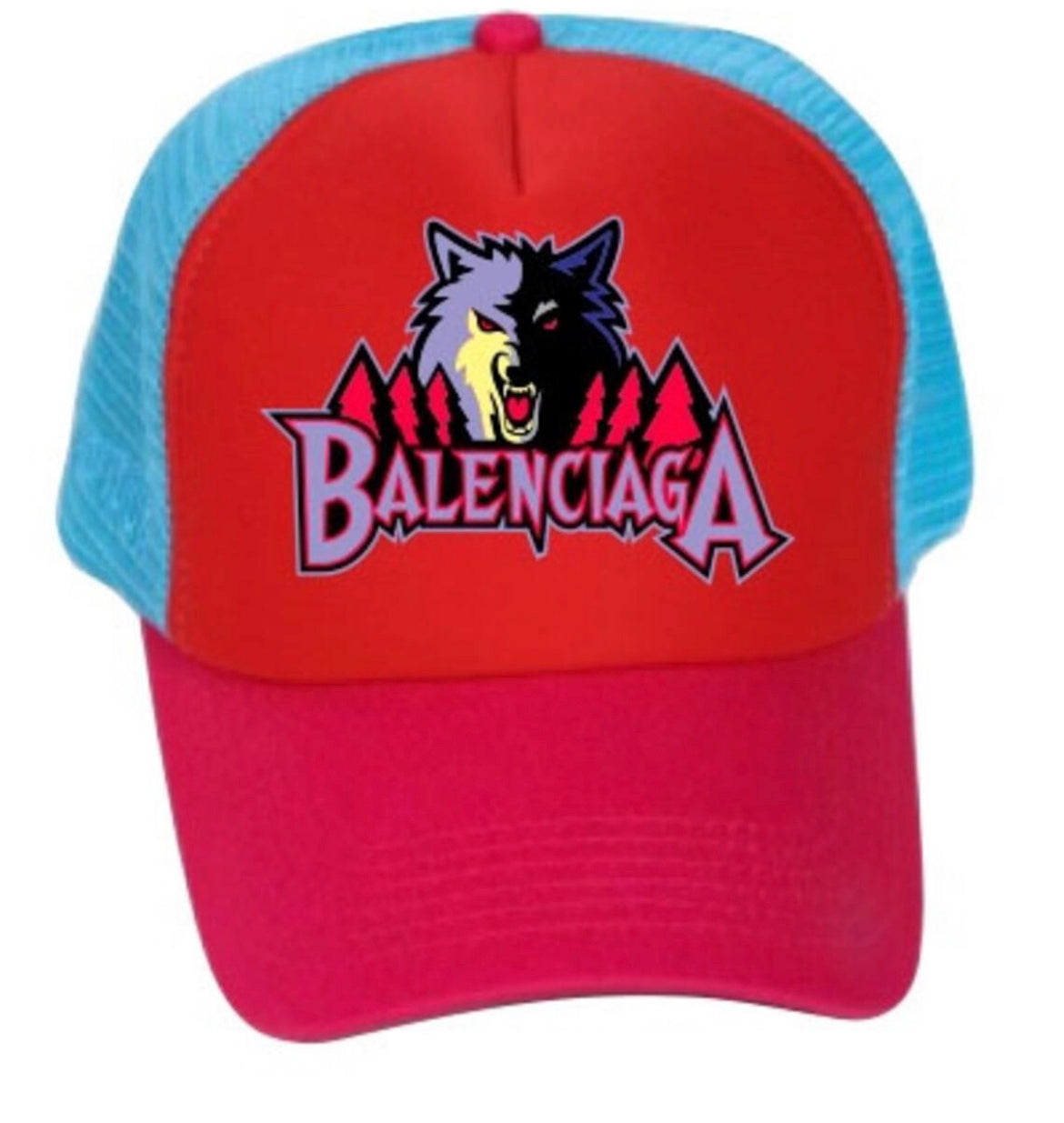 Balenciaga Basketball World Tour Trucker Hat (BalenciagaBall-HAT