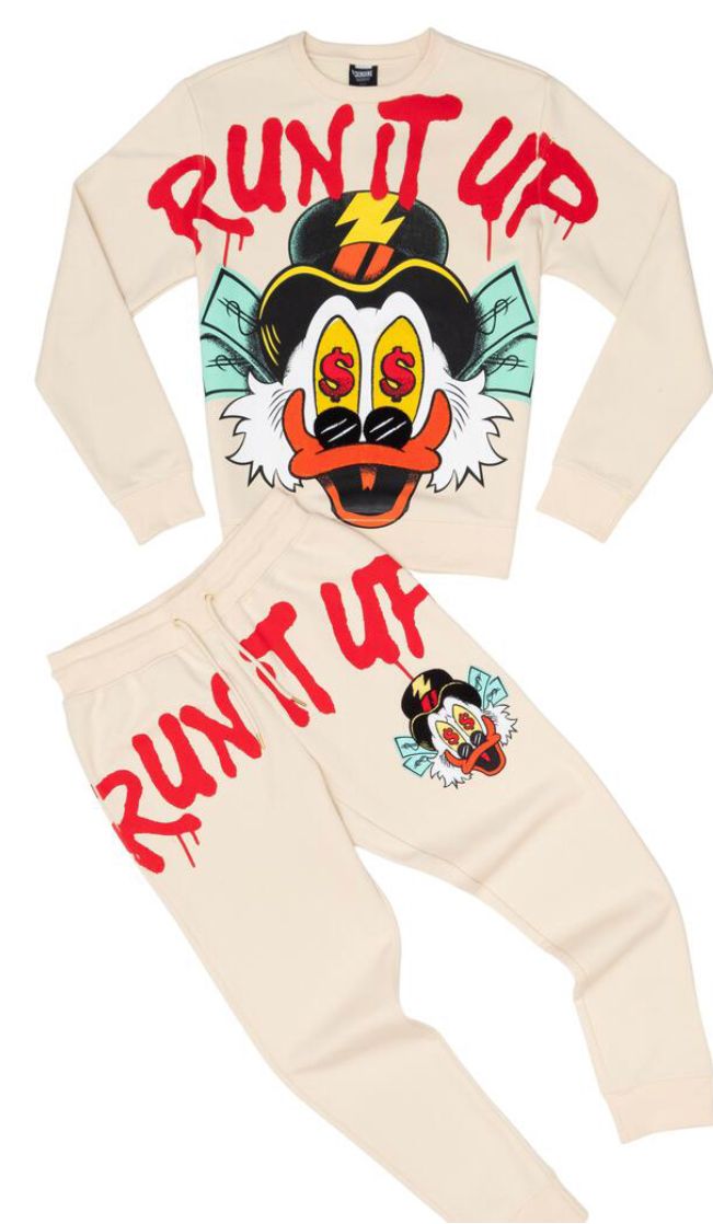 Run It Up Crewneck Set